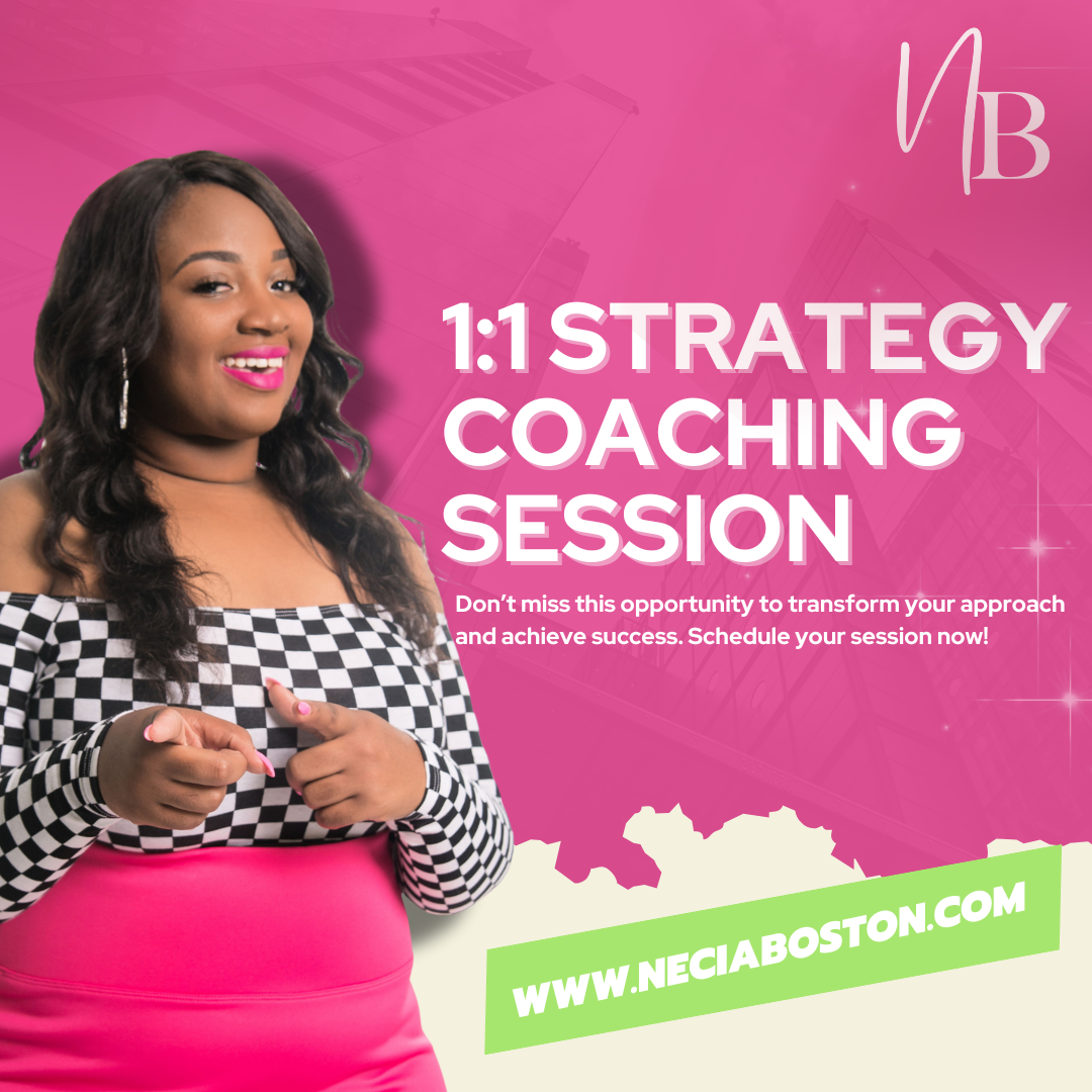 1:1 Strategy Coaching Sessions